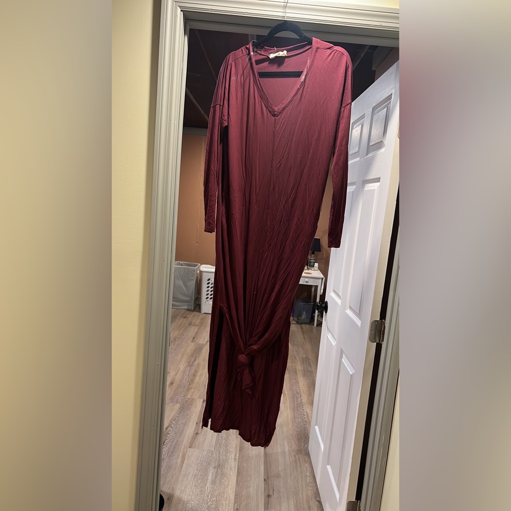 Tshirt maxi dress